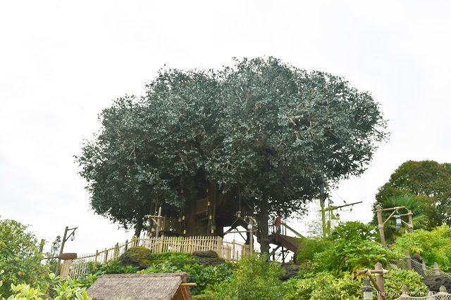 独創的な樹上の家 スイス ファミリー ツリーハウス