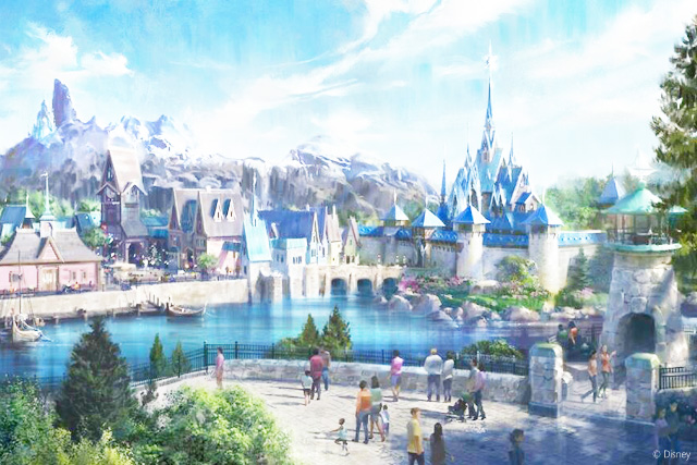 D23速報 ディズニーランド パリに アナ雪 のテーマエリア キングダム オブ アレンデール が23年にオープン ラプンツェルのエリアも ワールド オブ ディズニー World Of Disney